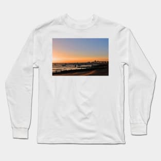 Thorpe Bay Sunset Southend on Sea Essex Long Sleeve T-Shirt